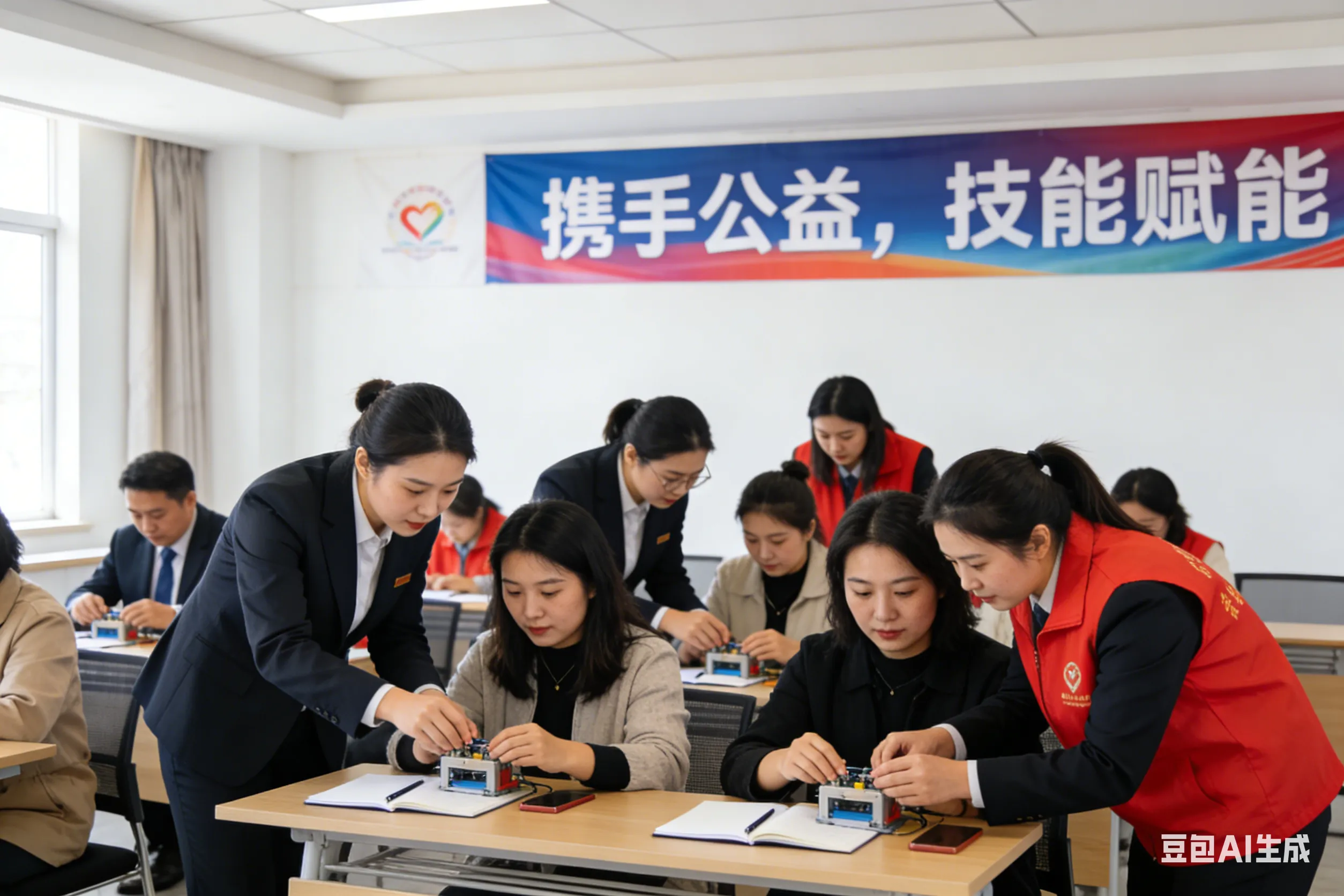 浩天建工携手徐州公益组织，开展建筑工程业技能公益培训