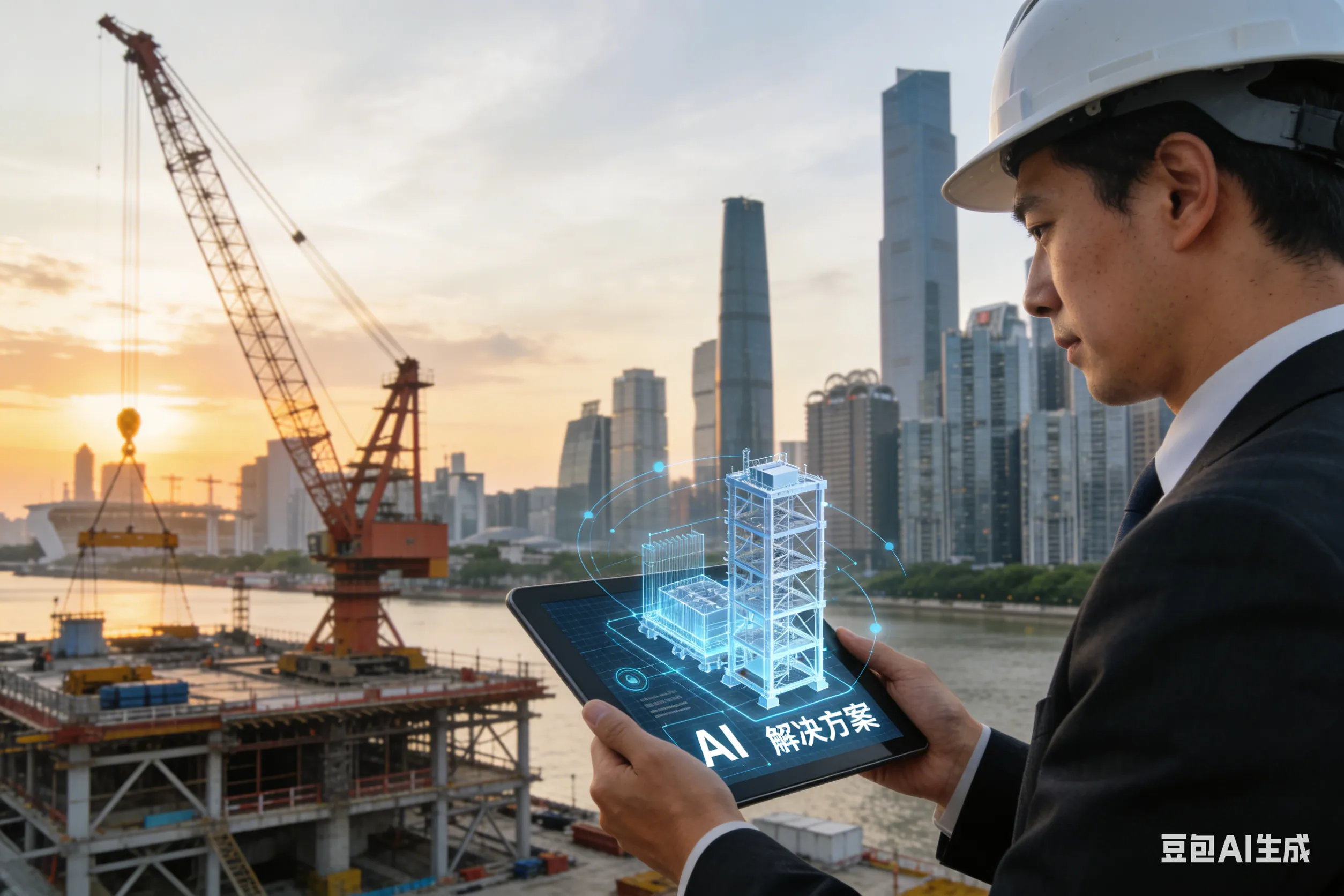 引领建筑工程业智能化！浩天建工AI解决方案落地徐州重点项目