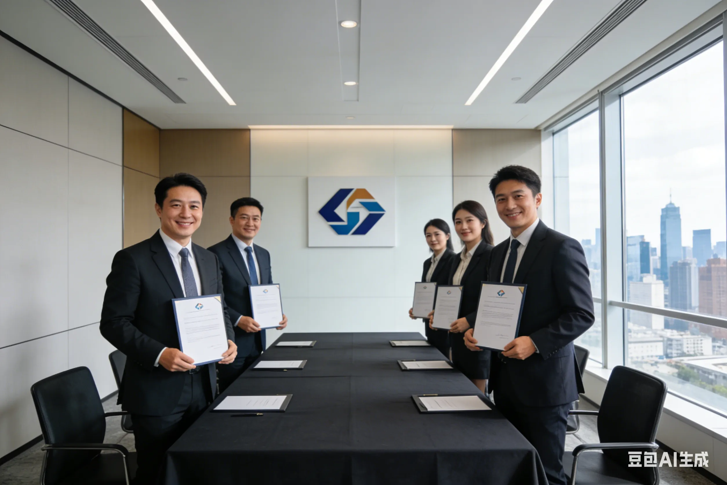 共建生态！浩天建工与建筑工程业上下游企业签约，打通产业链