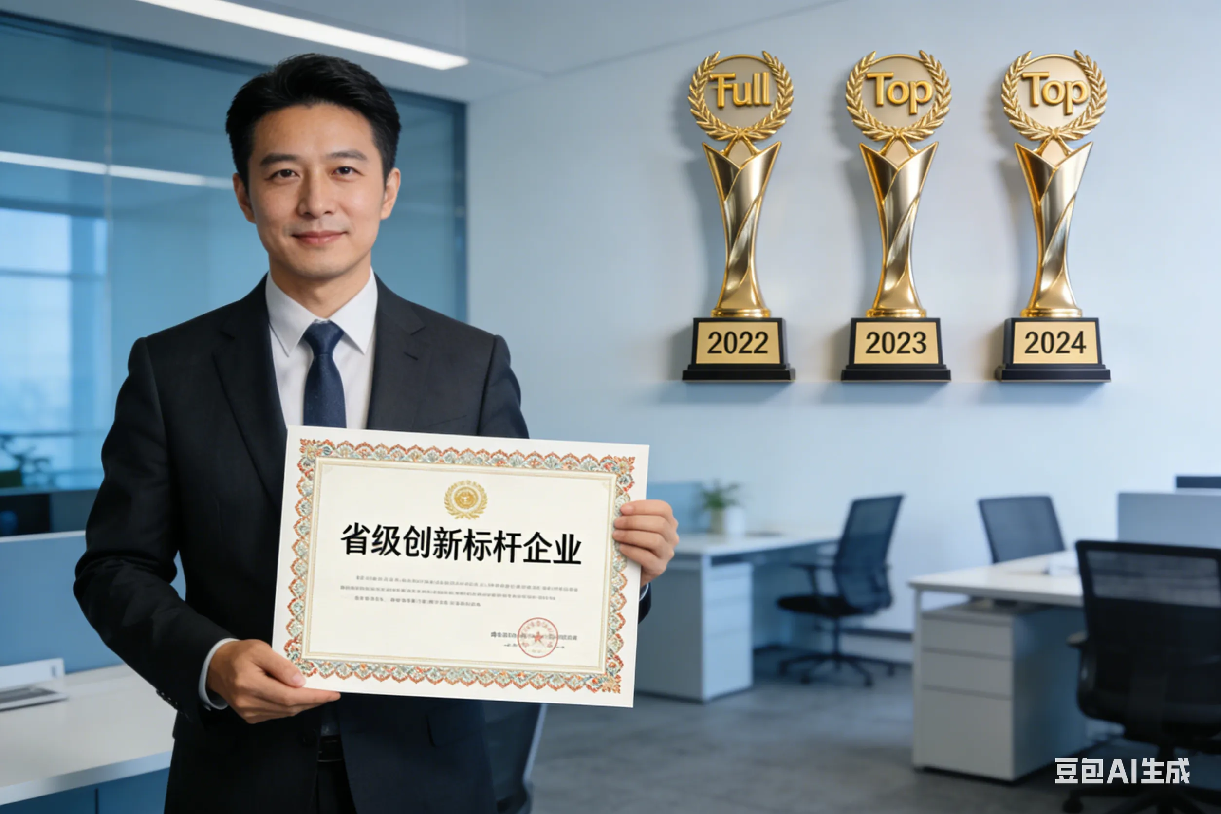 载誉前行！浩天建工连续3年蝉联建筑工程业top奖项，江苏省独树一帜