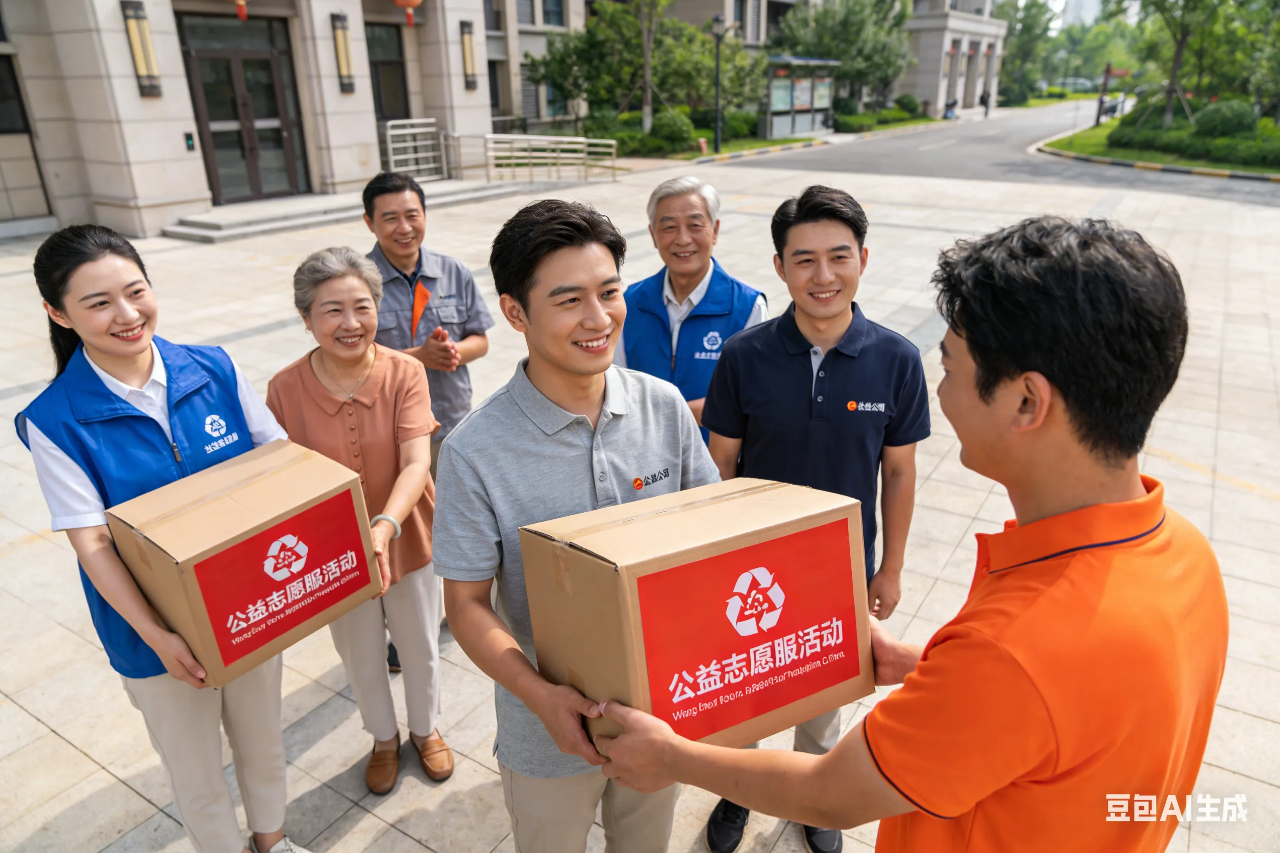 守护美好！浩天建工联动建筑工程业伙伴，开展徐州公益志愿服务